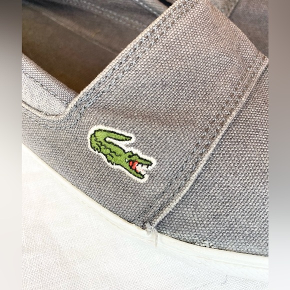 Lacoste Men's Marice Canvas Slip-ons - Picture 10 of 13